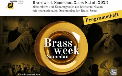 Programmheft Brassweek 2023
